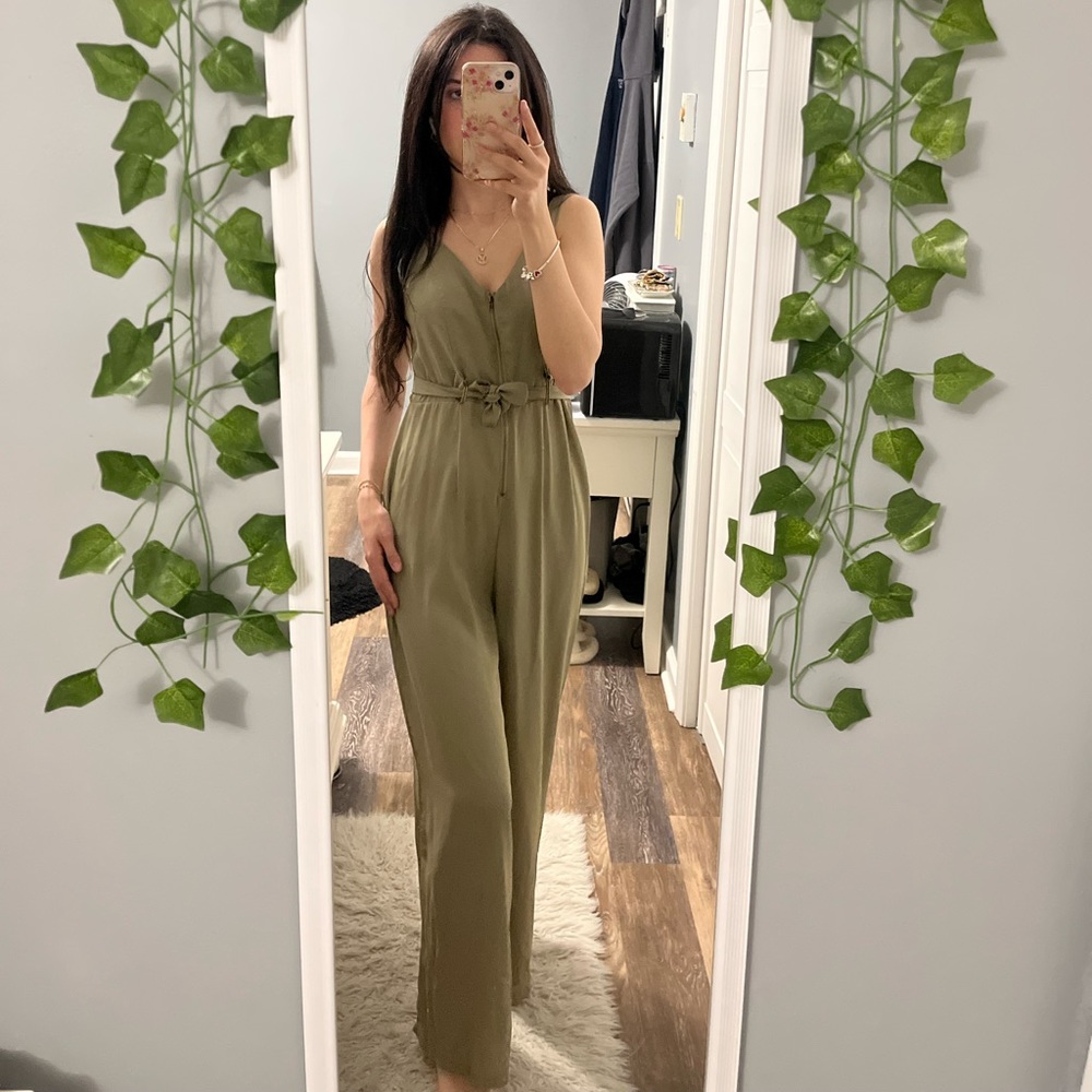 Pastel green jumpsuit